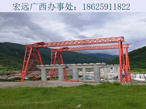 廣西來賓800 噸雙梁龍門吊的維護(hù)保養(yǎng)