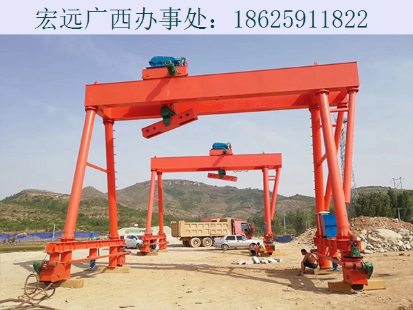 廣西梧州600 噸雙梁龍門吊的安全操作規(guī)范與管理